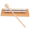 2-Tone Percussion Instrument with Mallet Musical Education Toy for Children
