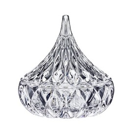Godinger Hershey Candy Dish, Chocolate Dish, Crystal Decor (Clear) Living Room & Dining Room Decor