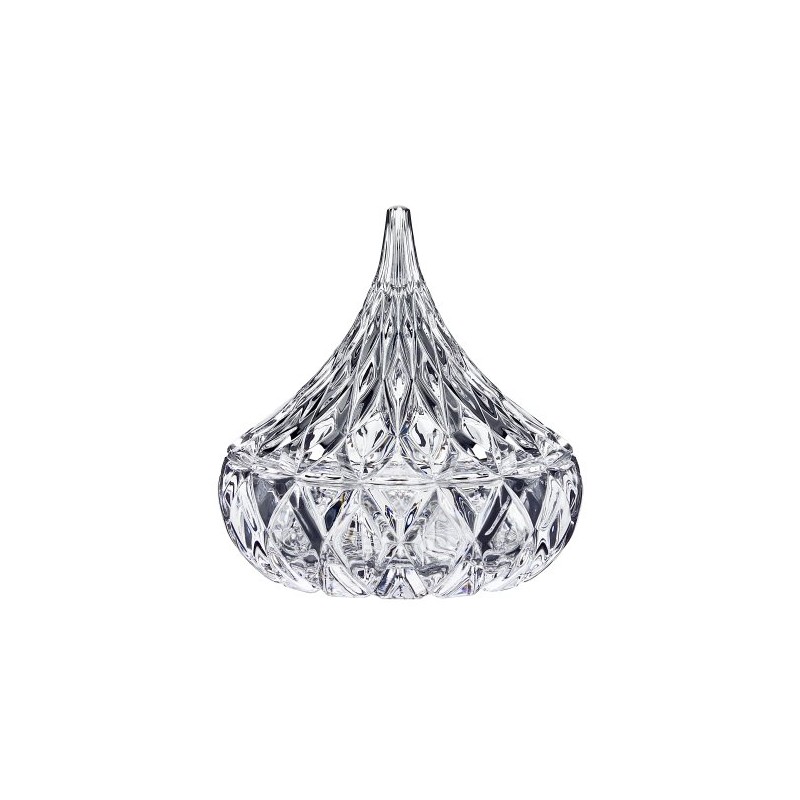 Godinger Hershey Candy Dish, Chocolate Dish, Crystal Decor (Clear) Living