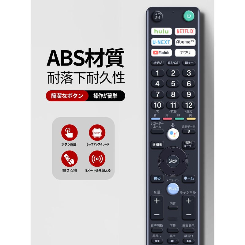 SHZ RMF-TX400J Sony Replacement TV Remote Control Perfect for Sony