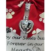 Pet Memorial Christmas Ornament Sympathy Gift with Cremation Urn Charm