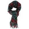 Men's Wool Scarf Winter Scarf Warm Checked Fashionable Multicoloured Wool