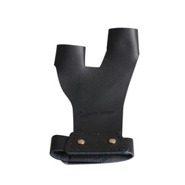 Huntingdoor Archery Hand Guard Shooting Glove Hand Protector Traditional Longbow Protective Gear Cow Leather for Right Hand Shooters