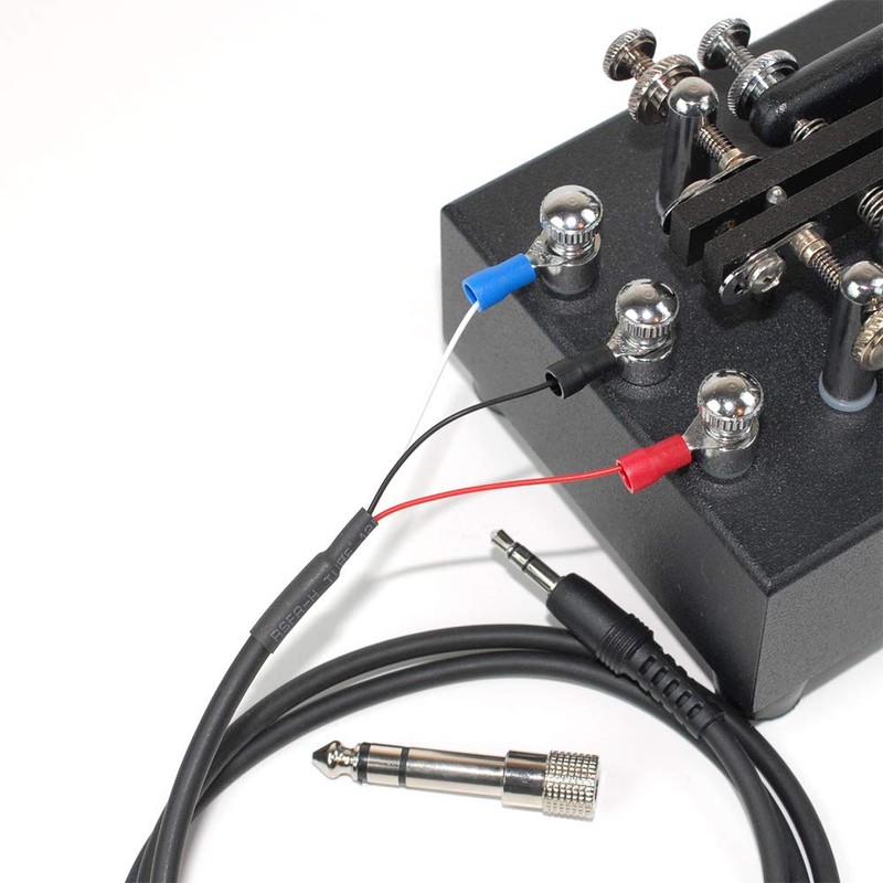 AEcreative CW Morse Code Paddle Key keyer Cable for Vibroplex