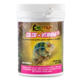 Suplemento De Calcio Con Vitamina D3 Para Reptiles