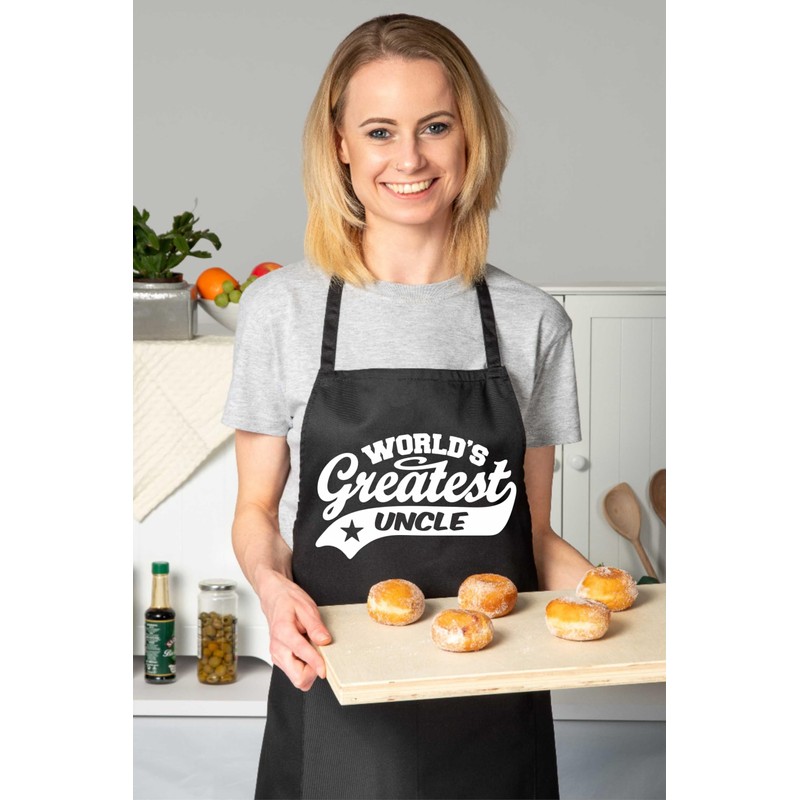 Print4U Apron Greatest Uncle Gift For Him Birthday Father's Day