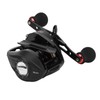 Black Red Metal Spool Magnetic Brake Fishing Casting Reel Fish