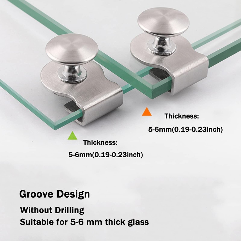 Glass Door Handle Pull Knob Stainless Steel Glass Door Handle