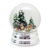 Minium Collection Glamour Line 20139 Snow Globe Sleigh Ride Silver