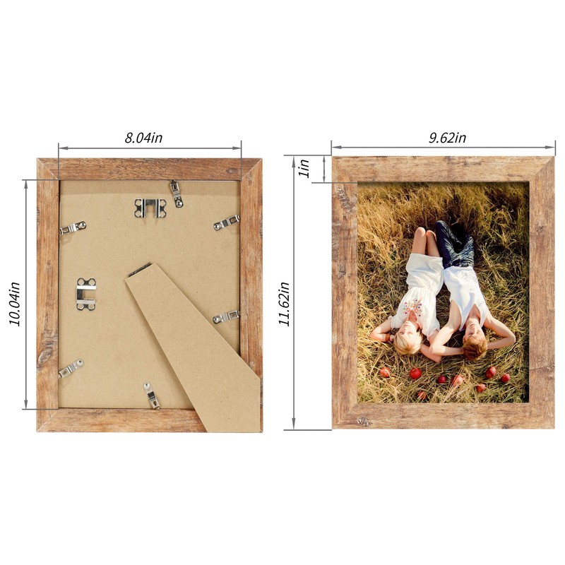 iRahmen 8x10 Picture Frame Set of 4, High Definition Real