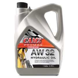 CAM2 Promax Premium AW 32 Hydraulic Oil, Anti-Wear and Anti-Foam, 1 Gallon