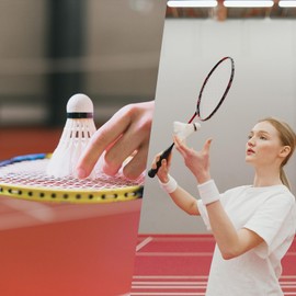 M METERXITY 10 Pack Badminton Racket String - High Flexibility Training Nylon Racquet String Line Badminton Repair Accessory for Badminton (10M, 5 Colors)