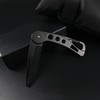 YancLife Beard Comb, Stainless Steel Folding Beard for Men Grooming