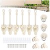 IVYSUN Shade Replacement Parts,Compatible with Coolaroo Exterior Roller Shade(Sand,3 Set)
