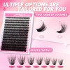 Lash Clusters 50D Eyelash Clusters 3D Effect Lashes Clusters D