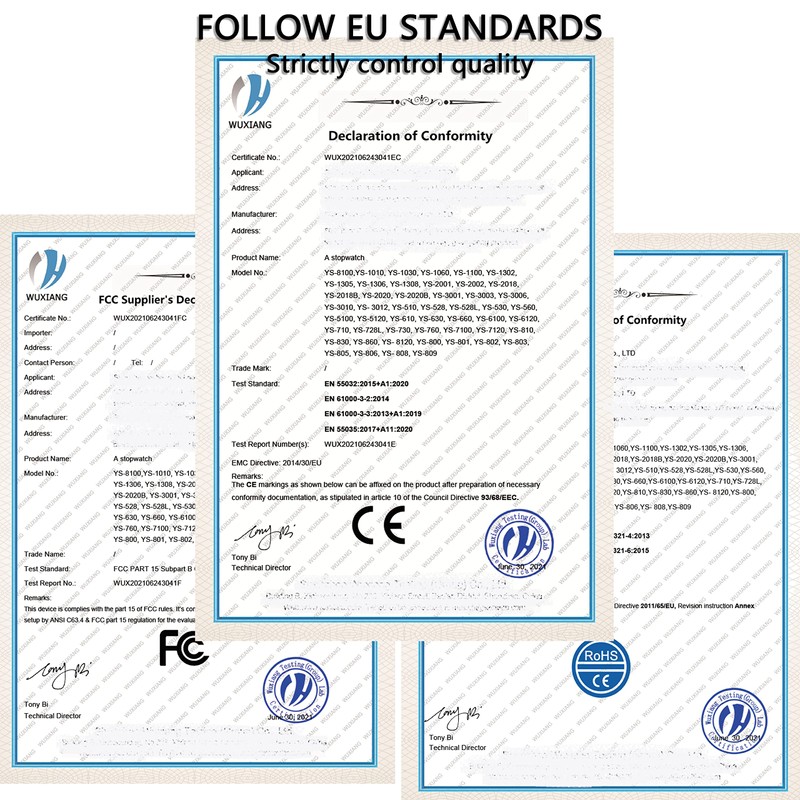 Stopwatch with Whistle, Stopwatch Sport Digital 2 Memory with Light