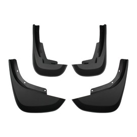 YERMAOYI 4PCS Tire Mud Flaps Splash Guards for Landrover Defender 110, Vehicle Wheel Mudflaps Exterior Protector Accessories (Matte Black)