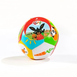 ODS - Bing, Baby Ball Ultra Soft, Palla Morbida 12 cm, Gioco Prima Infanzia, Ecopelle, con Personaggi Bing, Età Consigliata +6 Mesi