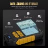 AUTOOL Portable Digital Manometer Dual Port Air Vacuum Pressure Gauge