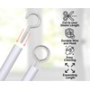 ZYBUX - 2x3 Metres Curtain Wire Hooks and Eyes 12
