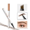 HOUSN Waterproof Liquid Eyebrow Pencil, with Four Fork Tips, Quick
