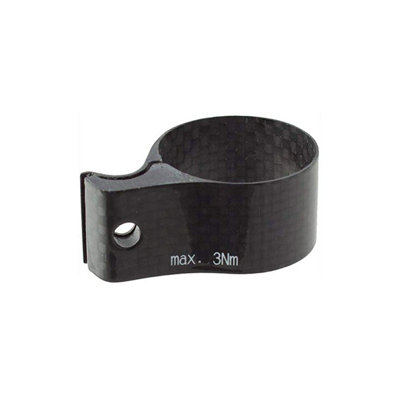 OMNI Racer Worlds Lightest Full Carbon Derailleur Adapter Clamp (34.9mm