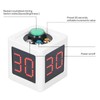 Cube Timer, 4 Sided Digital Countdown Stopwatch with 2 Preset