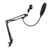 Boom Arm Microphone Adjustable Suspension Boom Rotatable Scissor Microphone Arm