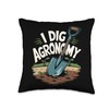 I Dig Agronomy Throw Pillow