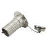 Marine Boat Deck Filler with Keyless Cap Stainless Steel Mirror
