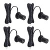 Tbest 4 Pack LED Display Headlights, 5V Dimmable USB Mini