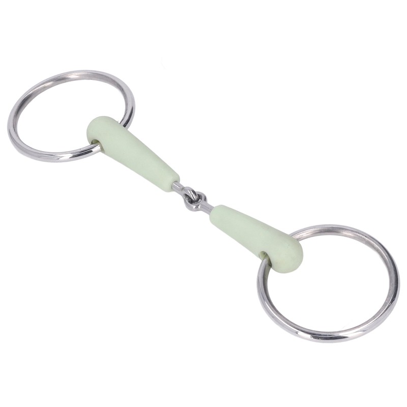 130mm Horse Mouth Snaffle with Chain Stainless Steel Horse Bit