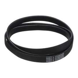 sourcing map 630J8 PJ V-Ribbed Belt 8 Ribs 63" Length x 0.74" Width x 0.14" Thick, EPDM Poly V Belt, Industrial Transmission Serpentine Belt