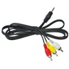 Edision Jack to Audio/Video Adapter Cable 1.2 m for Connection