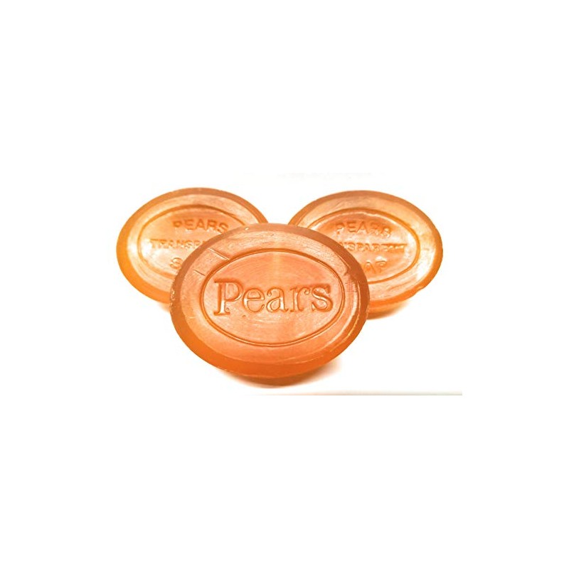 Pears Transparent Glycerin Bar Soap 3.5 Oz Each (3 Pack)