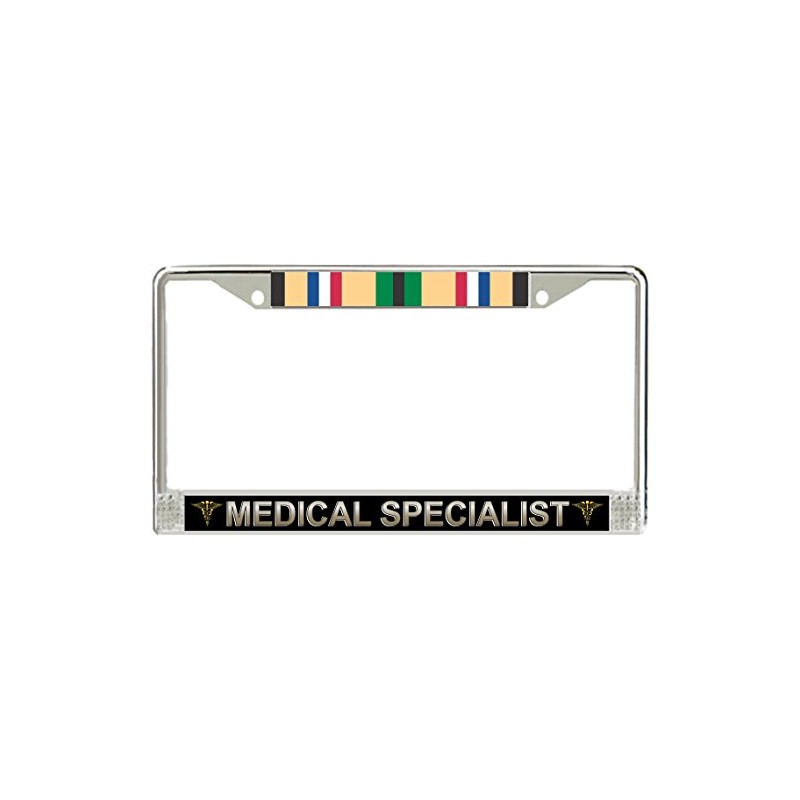 U.S. Army Medical Specialist Gulf War Veteran License Plate Frame