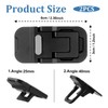 Bewudy 2 Pcs Portable Keyboard Stand, Dual Tilt Angle Adjustment,
