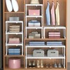 Expandable Closet Shelf Organizer Adjustable Space Saving Wardrobe Sink Tension