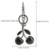 Zhoxod Cherry Keychain Pendant, Hanging Cherry Decoration, Made of Resin