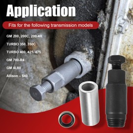 Replaces for GM Transmission Shifter Lever Seal Remover Installer Compatible with GM Turbo 300 350 400 425 475 700-R4 4L60 Includes Seal