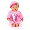 Bayer Design 92866AA Doll First Words Baby, talking, interactive, with