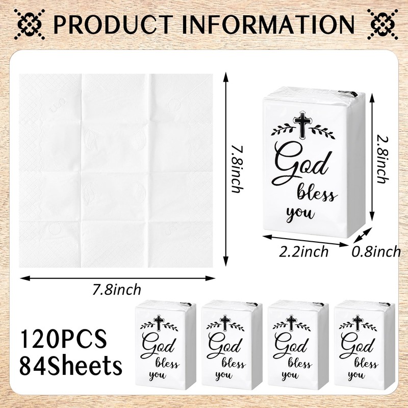 Colarr 120 Pack Travel Size Tissue Packs Bulk 3 Ply