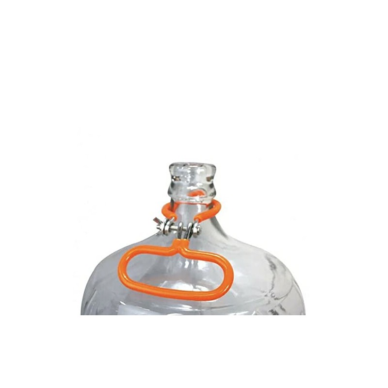 Krome Brewing 6.5 Gallon Glass Carboy Handle for Smooth Neck