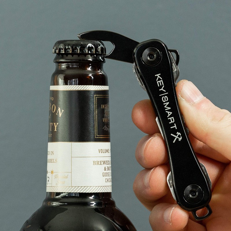 KeySmart Compact Key Holder Add-on Accessory - Stainless Steel Bottle