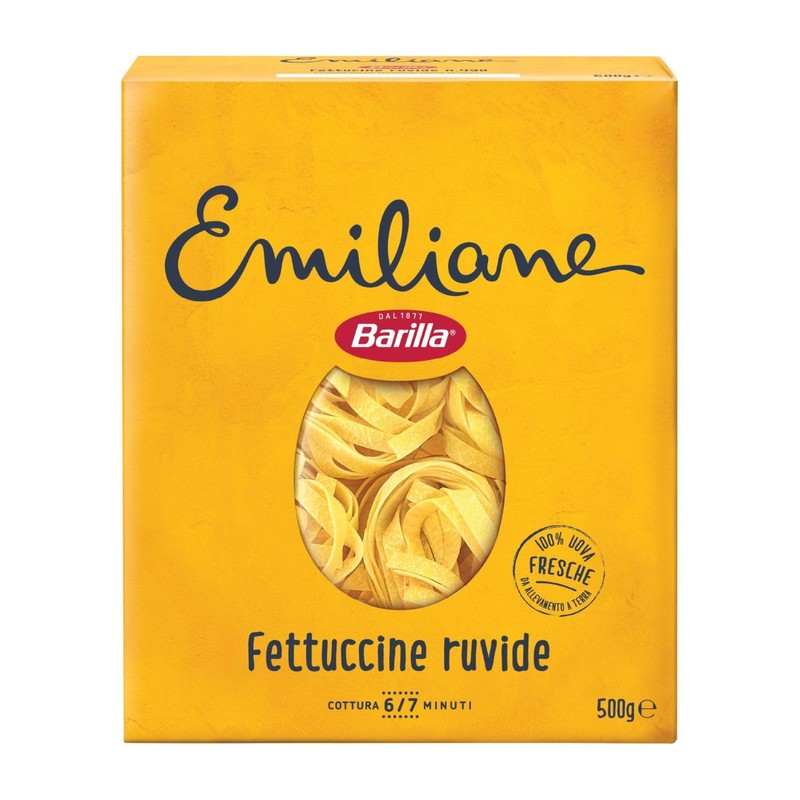 Barilla Pasta all'Uovo, le Emiliane Fettuccine, 500g