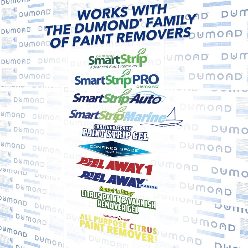 Dumond Building Material Paint Removal Sheets 3 Pack Controls Debris