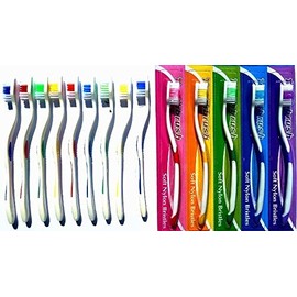 150 Toothbrushes Medium Soft and Individually Wrapped Plus 5 Bonus Pack