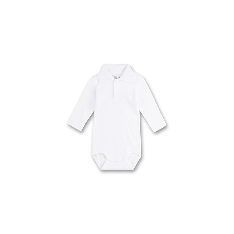 Sanetta Unisex Baby Bodysuit 321702, White - Weiß (10), UK