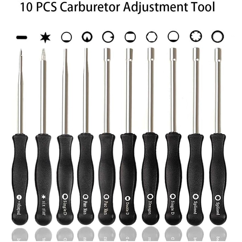 Uorimy Carburetor Adjustment Tool kit Pack-of-10 for 2 Cycle Small