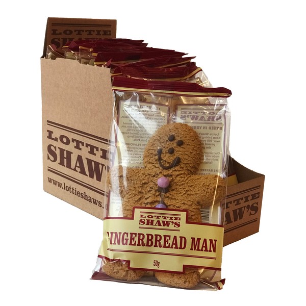 Lottie Shaw's Gingerbread Men 12 x 50g